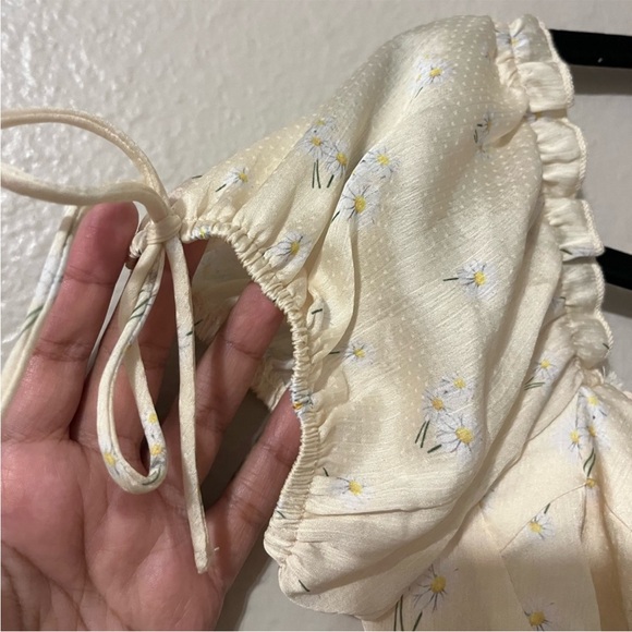 Princess Polly Yellow Floral Allyson Top - Picture 5 of 5